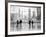 Looking at Ground Zero, Lower Manhattan, NYC-Walter Bibikow-Framed Photographic Print