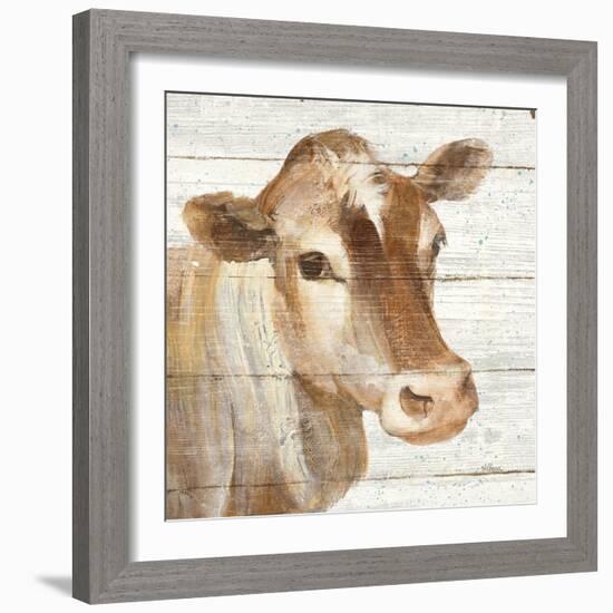 Looking at You I Shiplap-Albena Hristova-Framed Art Print