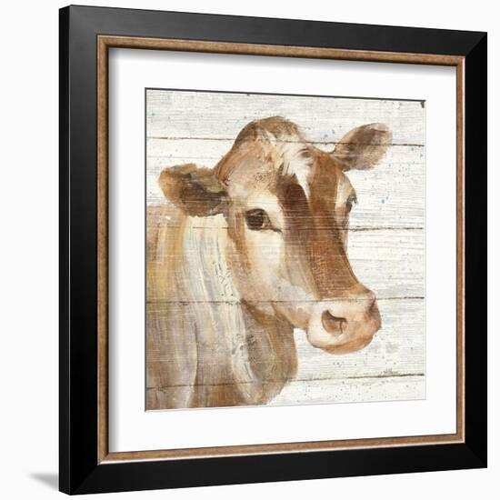 Looking at You I Shiplap-Albena Hristova-Framed Art Print