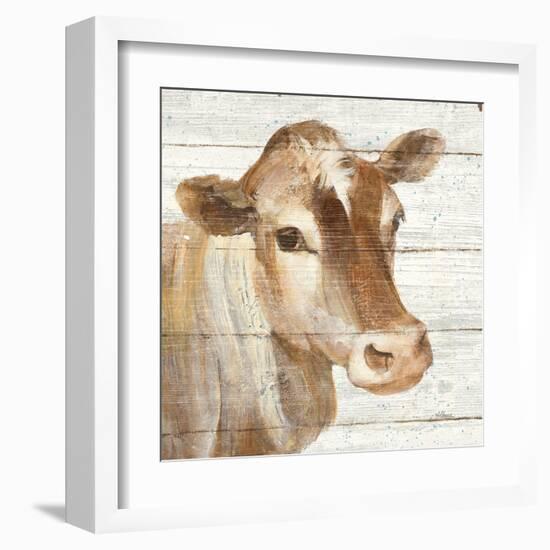 Looking at You I Shiplap-Albena Hristova-Framed Art Print