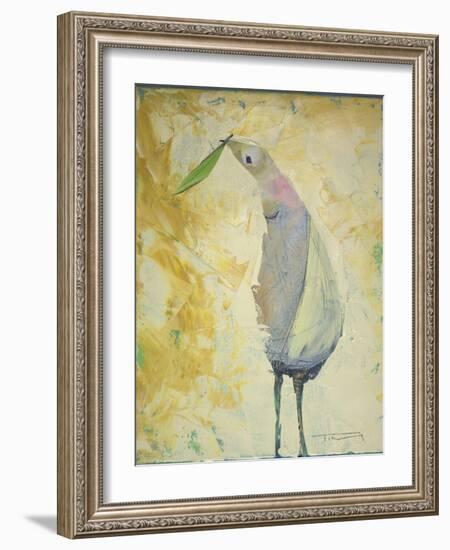 Looking Back Peace Bird-Tim Nyberg-Framed Giclee Print