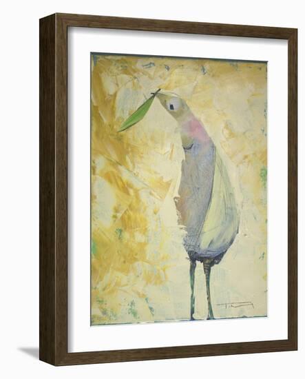 Looking Back Peace Bird-Tim Nyberg-Framed Giclee Print