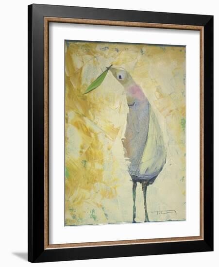 Looking Back Peace Bird-Tim Nyberg-Framed Giclee Print