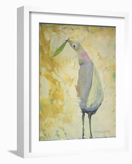 Looking Back Peace Bird-Tim Nyberg-Framed Giclee Print