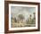 Looking Down Egham Hill-Paul Sandby-Framed Giclee Print