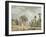 Looking Down Egham Hill-Paul Sandby-Framed Giclee Print