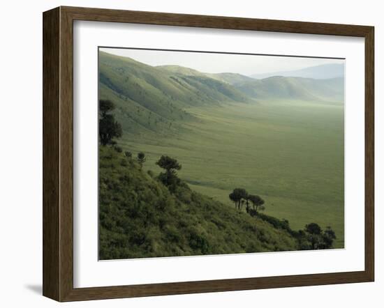 Looking Down into Ngorongoro Crater, Tanzania, East Africa, Unesco World Heritage Site-Staffan Widstrand-Framed Photographic Print