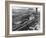 Looking Down on Railroad Yard at Union Station Showing Roundhouse Turntable-Alfred Eisenstaedt-Framed Photographic Print