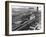 Looking Down on Railroad Yard at Union Station Showing Roundhouse Turntable-Alfred Eisenstaedt-Framed Photographic Print