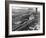 Looking Down on Railroad Yard at Union Station Showing Roundhouse Turntable-Alfred Eisenstaedt-Framed Photographic Print