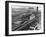 Looking Down on Railroad Yard at Union Station Showing Roundhouse Turntable-Alfred Eisenstaedt-Framed Photographic Print