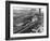 Looking Down on Railroad Yard at Union Station Showing Roundhouse Turntable-Alfred Eisenstaedt-Framed Photographic Print