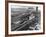 Looking Down on Railroad Yard at Union Station Showing Roundhouse Turntable-Alfred Eisenstaedt-Framed Photographic Print