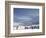 Looking Down onto Flathead Lake after Fresh Snowfall in Elmo, Montana, USA-Chuck Haney-Framed Photographic Print