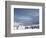 Looking Down onto Flathead Lake after Fresh Snowfall in Elmo, Montana, USA-Chuck Haney-Framed Photographic Print