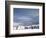 Looking Down onto Flathead Lake after Fresh Snowfall in Elmo, Montana, USA-Chuck Haney-Framed Photographic Print