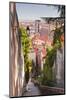 Looking Down onto the Rooftops of Vieux Lyon, Rhone, Rhone-Alpes, France, Europe-Julian Elliott-Mounted Photographic Print