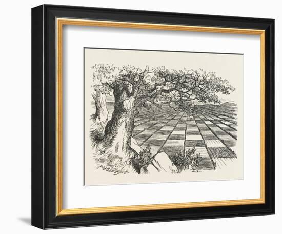 Looking Glass Country-John Tenniel-Framed Photographic Print