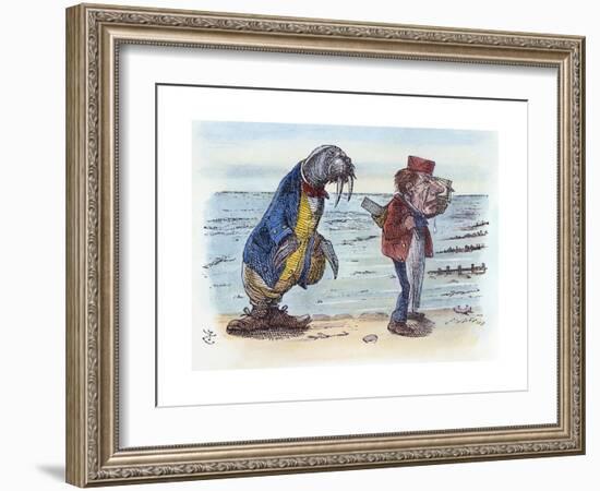 Looking Glass-John Tenniel-Framed Giclee Print