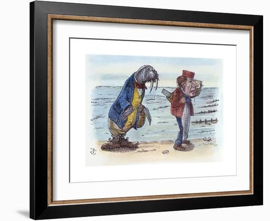 Looking Glass-John Tenniel-Framed Giclee Print