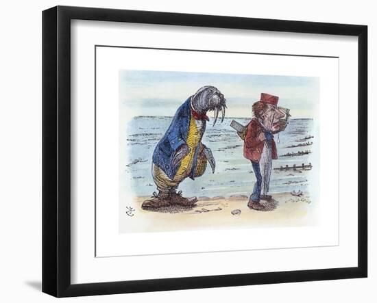 Looking Glass-John Tenniel-Framed Giclee Print