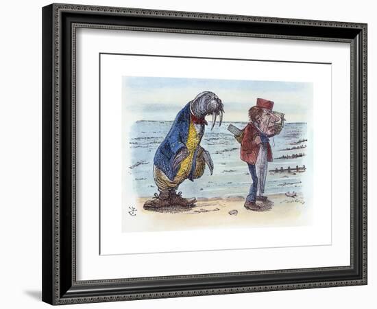 Looking Glass-John Tenniel-Framed Giclee Print