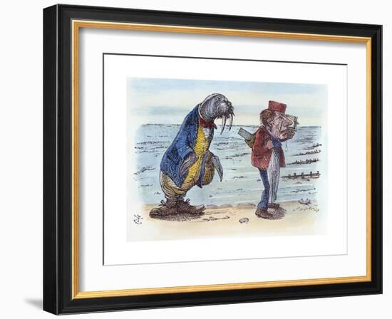 Looking Glass-John Tenniel-Framed Giclee Print