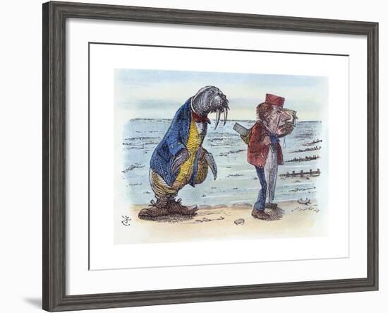 Looking Glass-John Tenniel-Framed Giclee Print