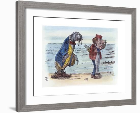 Looking Glass-John Tenniel-Framed Giclee Print