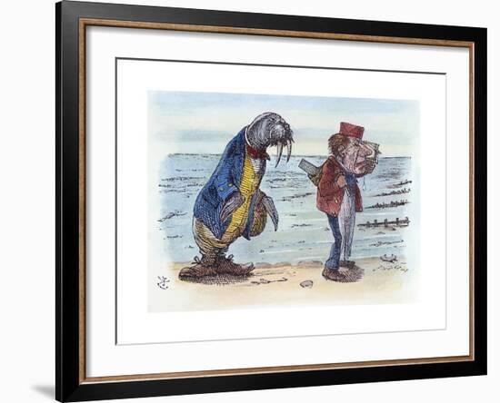 Looking Glass-John Tenniel-Framed Giclee Print