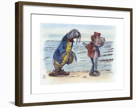 Looking Glass-John Tenniel-Framed Giclee Print