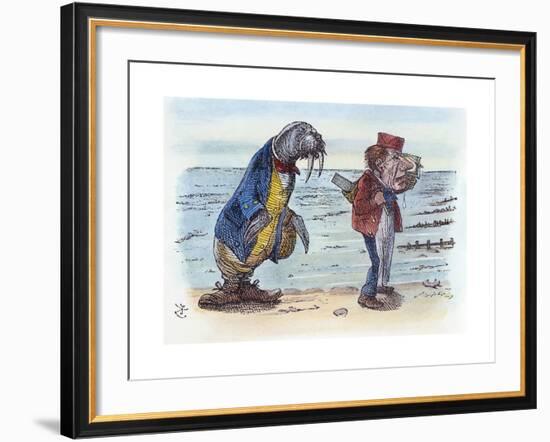 Looking Glass-John Tenniel-Framed Giclee Print