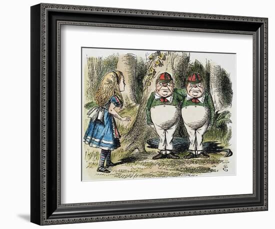 Looking Glass-John Tenniel-Framed Giclee Print