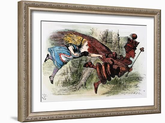 Looking Glass-John Tenniel-Framed Giclee Print