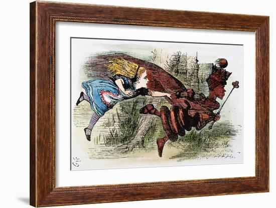 Looking Glass-John Tenniel-Framed Giclee Print