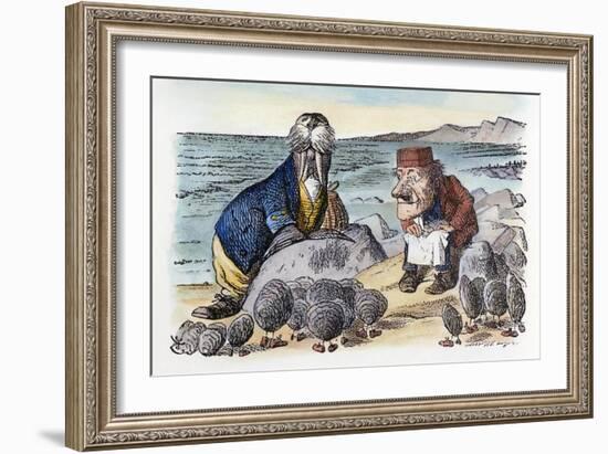 Looking Glass-John Tenniel-Framed Giclee Print