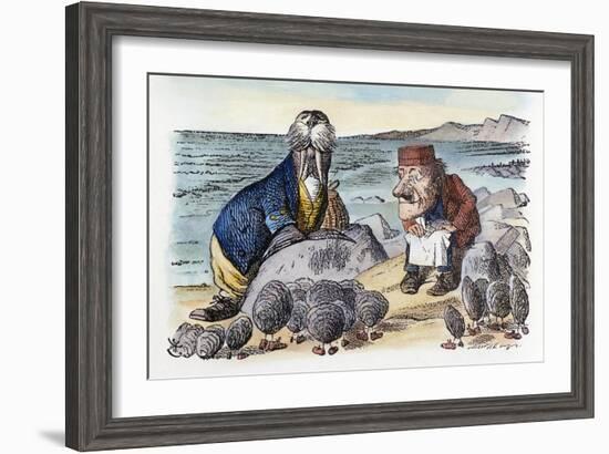 Looking Glass-John Tenniel-Framed Giclee Print