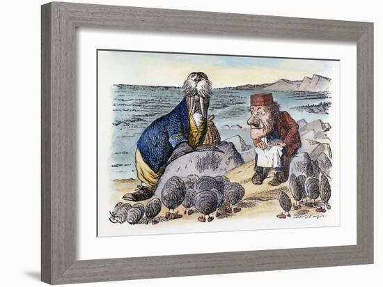 Looking Glass-John Tenniel-Framed Giclee Print