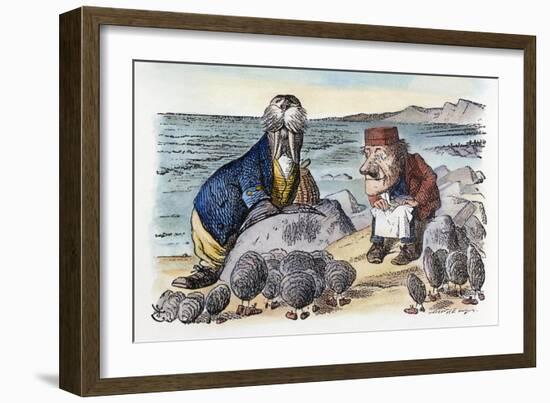 Looking Glass-John Tenniel-Framed Giclee Print