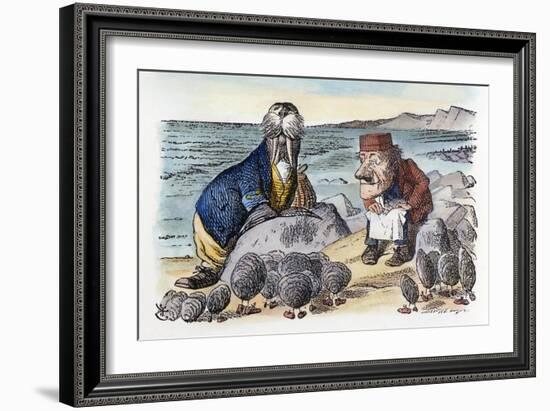 Looking Glass-John Tenniel-Framed Giclee Print