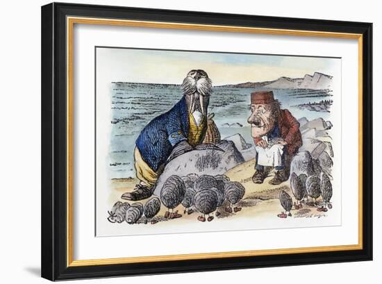 Looking Glass-John Tenniel-Framed Giclee Print