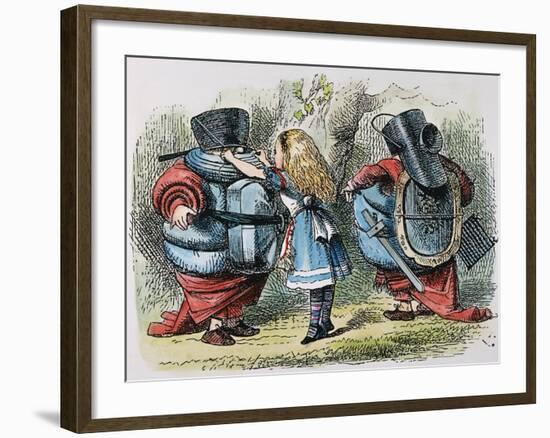 Looking Glass-John Tenniel-Framed Giclee Print