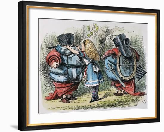 Looking Glass-John Tenniel-Framed Giclee Print