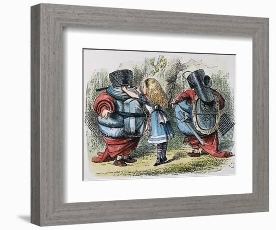 Looking Glass-John Tenniel-Framed Giclee Print