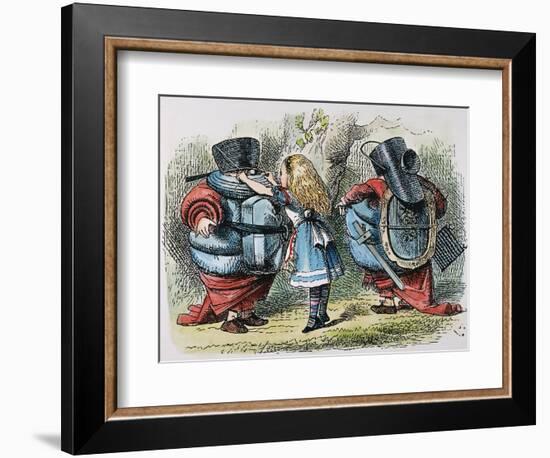 Looking Glass-John Tenniel-Framed Giclee Print