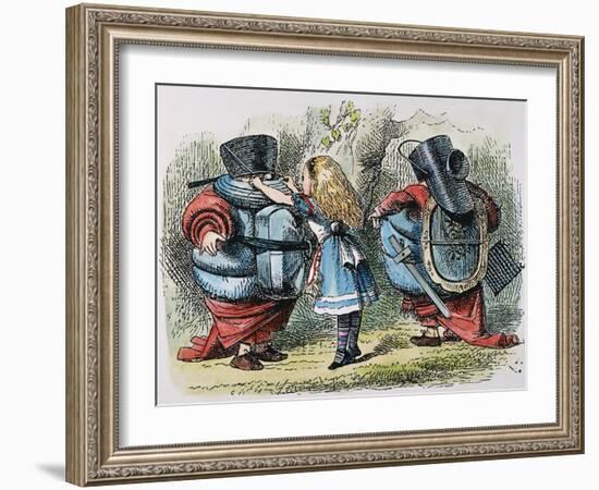 Looking Glass-John Tenniel-Framed Giclee Print