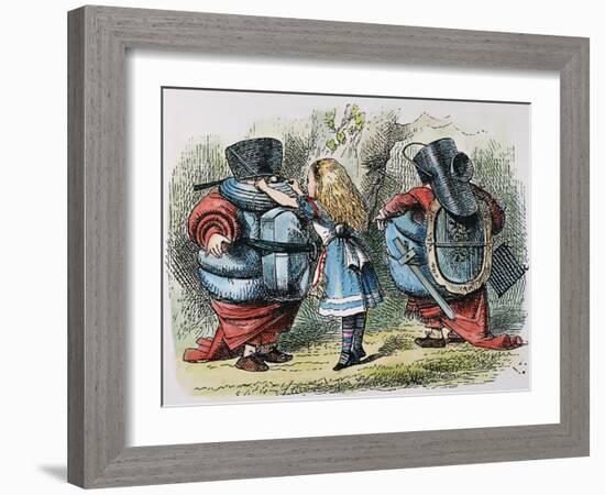 Looking Glass-John Tenniel-Framed Giclee Print