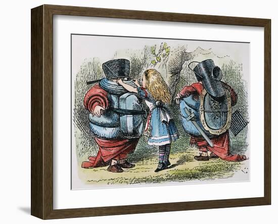 Looking Glass-John Tenniel-Framed Giclee Print