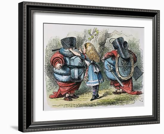 Looking Glass-John Tenniel-Framed Giclee Print