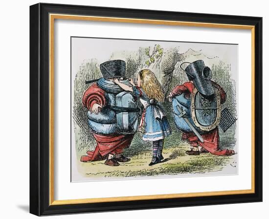 Looking Glass-John Tenniel-Framed Giclee Print